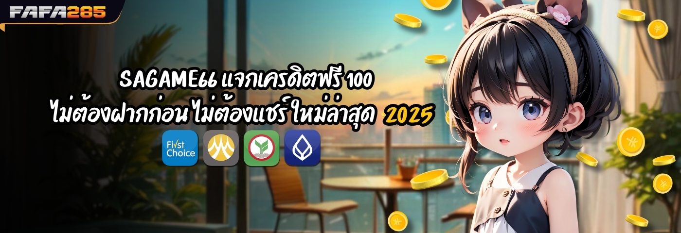 SAGAME66 แจกเครดิตฟรี 100 ไม่ต้องฝากก่อน ใหม่ล่าสุด 2025